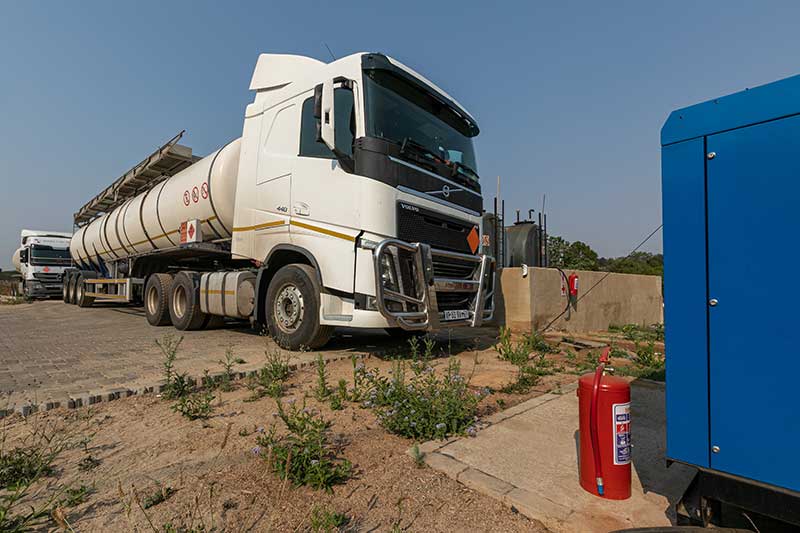 A Renisto road tanker